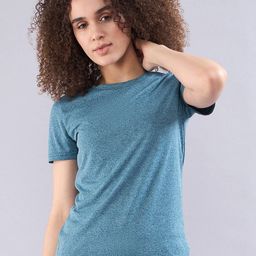 SG Women Striped Pockets T-shirt-image-52