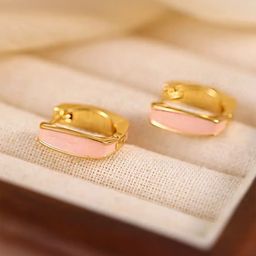 Brijsun Contemporary Hoop Earrings-56