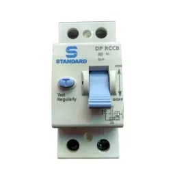 Standard by Havells Residual Current Circuit Breakers Aspida RCCB/ELCB AC Type Current Rating 80 Amp Dual Pole Sensitivity 300 mA, DSRGCTDF300080-23
