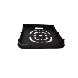 Implemental Top Box Stand 12x9 inch ABS Black for Multipurpose, ‎1234-11
