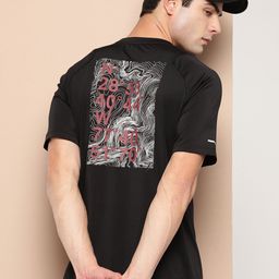 Alcis Men Printed Dry Tech Slim Fit T-shirt-image-53