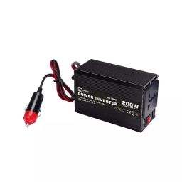 RS PRO Modified Sine Wave 200 W Power Inverter 12 V DC Input 230 V AC Output, 8160012 image 3