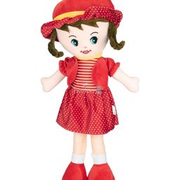 Beewee Plush Cute Super Soft Toy Huggable Winky Doll Red - Height 60 cm-4