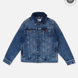 Pepe Jeans Cotton Woven Full Sleeves Denim Jacket - Navy Blue-image-81