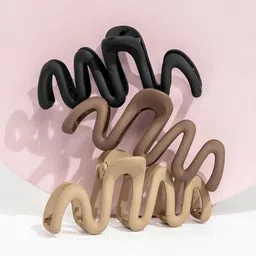 Blubby Unisex Set of 3 Spiral Hair Accessory Set-17