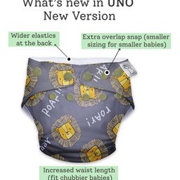 SuperBottoms Cloth Diapers Combo Pack of 5 Freesize With 5 organic cotton inserts (Colour May Vary) image 5