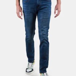 Duke Blue Slim Fit Stretchable Jeans-image-89