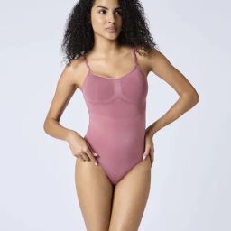Feier Rosewood Solid Bodysuit-image-81