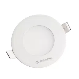 SAARA 6W Dust Proof, Energy Saving Round LED Recessed Panel Light (White)-30