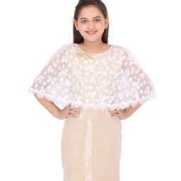 Cutecumber Kids Beige Solid Dress-image-45