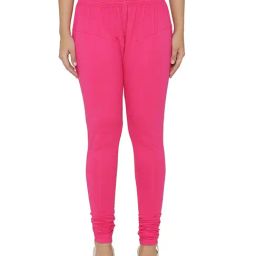 N-Gal Pink Mid Rise Leggings-image-47