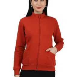 Monte Carlo Orange Regular Fit Sweatshirt-40