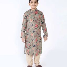 Tabard Ethnic Kurta For Kids-picture-43