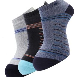 Dollar Multi Cotton Free Size Printed Socks - Pack of 3-image-79