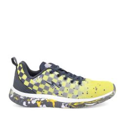 Campus Kids BOOTH CH Yellow & Grey Running Shoes-image-64