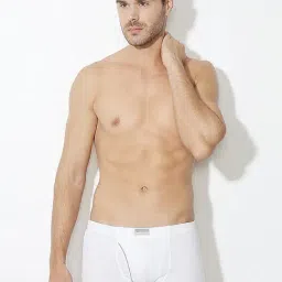 Vh Innerwear White Cotton Regular Fit Briefs-picture-11