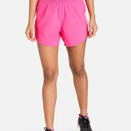 Puma Pink Regular Fit Mid Rise Sports Shorts-picture-44