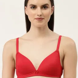 Leading Lady Red Full Coverage T-Shirt Bra-picture-45