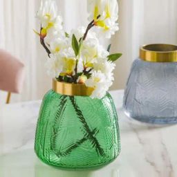 Nestasia Small Crystal Glass Bottle Flower Vase-picture-22
