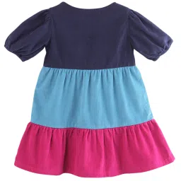 Beebay Kids Multicolor Color Block Dress image 2