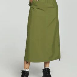 Puma Green A-Line Skirt-image-48