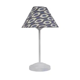 Tucasa TC-98 381 mm(15 Inch) ikat Print Table Lamp with Metal Base-picture-8