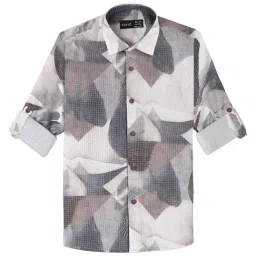 Cavio Boys Multicolor Printed Full Sleeves Shirt-picture-35
