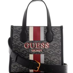 Guess Charcoal Silvana Tote-picture-30