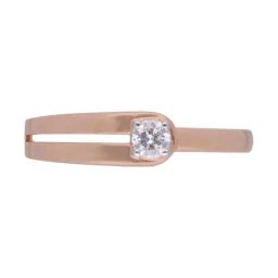 C. Krishniah Chetty Group Gold & Diamond Timeless Elegance Solitaire Ring-62