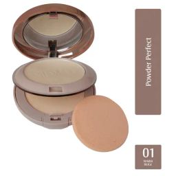 Glam21 Powder Perfect Complexion Compact Powder 01 Warm Beige - 24 gm-18