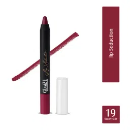 Glam21 Lip Seduction Crayon Lipstick 19 Super Star - 2.8 gm-image-48
