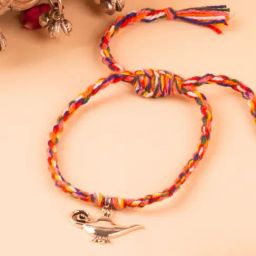 kicky and Perky 925 Sterling Silver Chirag Rakhi-image-17