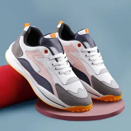 riffway Men Colourblocked Sneakers-image-3