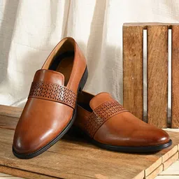 Overdrive Men Leather Loafers-picture-10