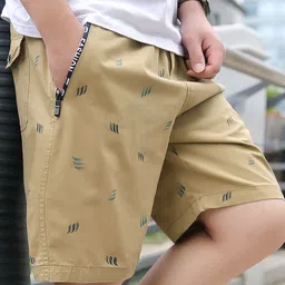 StyleCast x Revolte Men Printed Mid-Rise Cotton Regular Shorts-picture-21