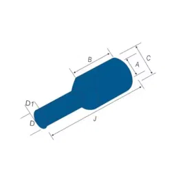 Braco Crimping Reducer Terminal 16 mm² Aluminium, WPA-2 image 2