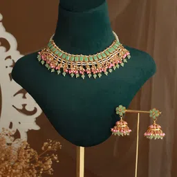 Priyaasi Gold-Plated Beaded Jewellery Set-46