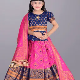 BAESD Girls Ready to Wear Lehenga & Blouse With Dupatta-image-39