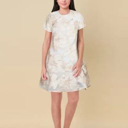 Allen Solly Kids White Printed Regular Fit Dress-image-14