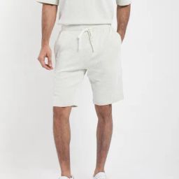 Rare Rabbit Green Regular Fit Stripes Shorts-34