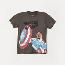 Fame Forever by Lifestyle Boys Charcoal T-Shirt-image-10