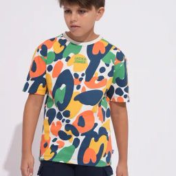 Jack & Jones Junior Multi-Color Printed T-Shirt-picture-27