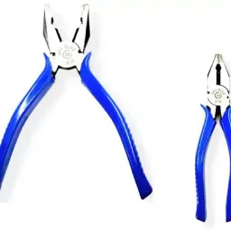 Sky Blue Sbe_Plier Combo_258 Stainless Steel Groove Plier 7.8 inch Set of 2 Pcs-image-86