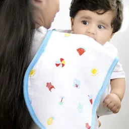 THEONI Infants Printed Cotton Burpy Bibs-31