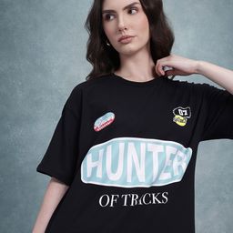 The Roadster Life Co. Typography Printed Oversized T-shirt-image-88