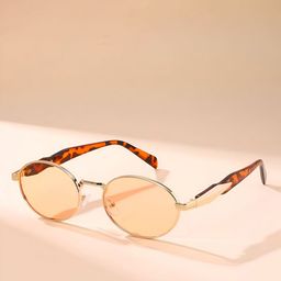 IFLASH Unisex Oval Sunglasses with UV Protected Lens-39