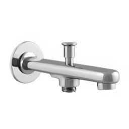 Parryware Ovalo Wall Mounted Spout with Button Chrome, T5528A1-32