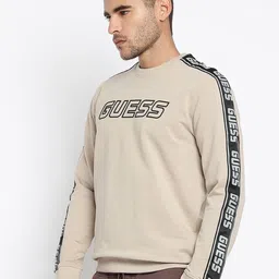 GUESS Men Alphanumeric Printed Sweatshirt image 5