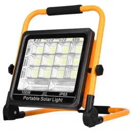 GIGAWATTS Solar Flood Light 100 W Smart Bright Multi-Functional Cool White, GW-RFL02-image-1