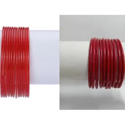 1ST TIME Women Red Bangle-63